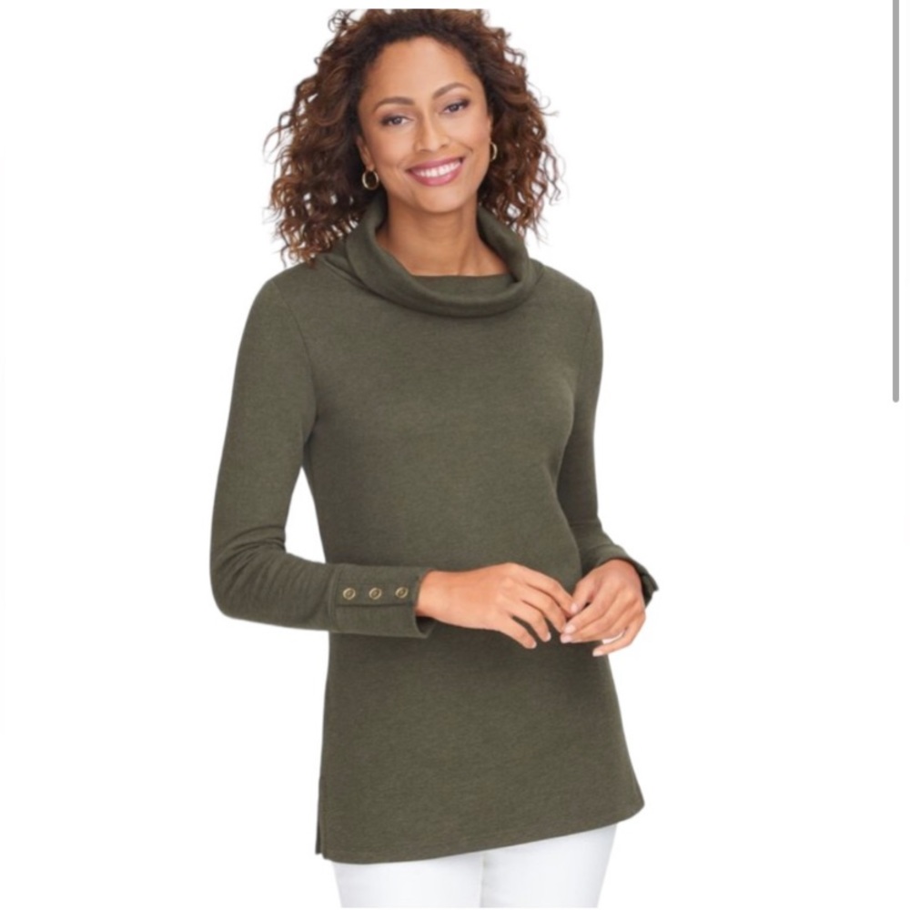 Talbots Funnel Neck Sweatshirt / Pullover